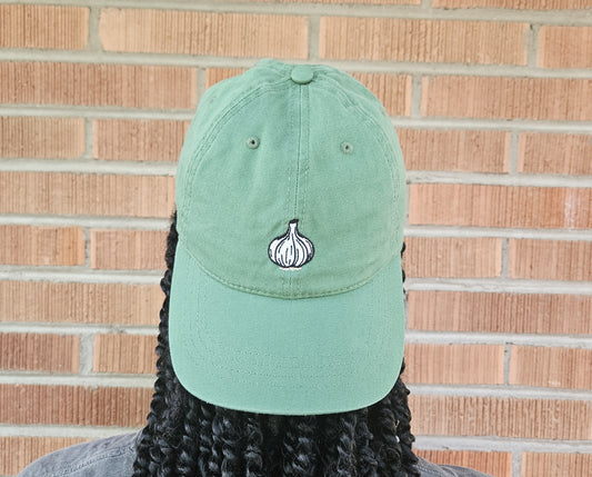 Embroidered Garlic Dad Hat