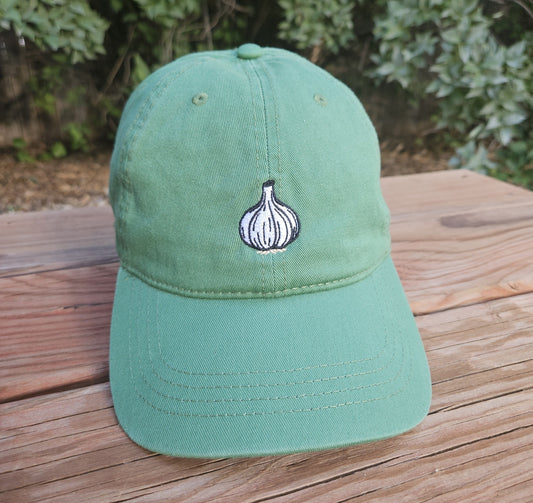 Embroidered Garlic Dad Hat
